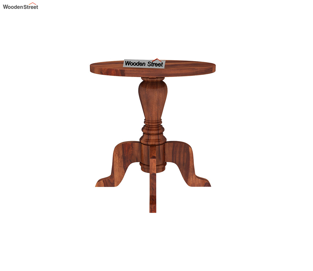 Christian Sheesham Wood Round Side Table