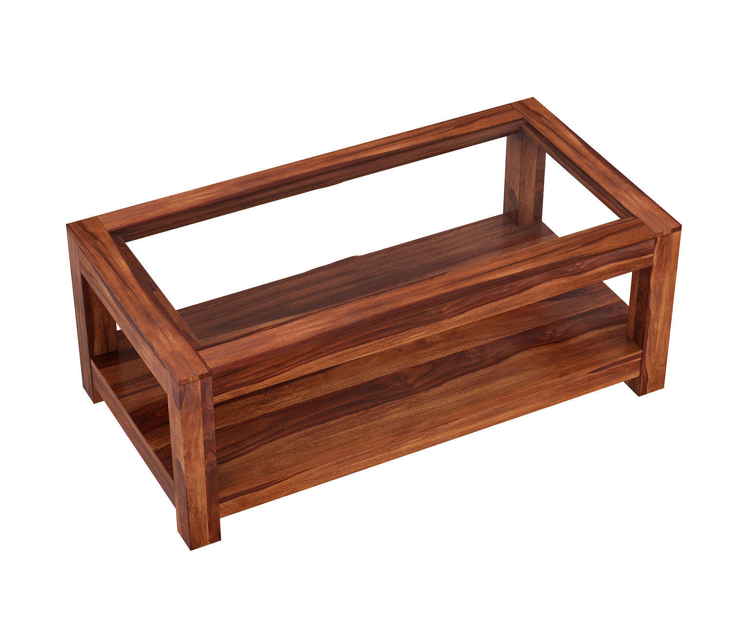 Clara Glass Top Coffee Table