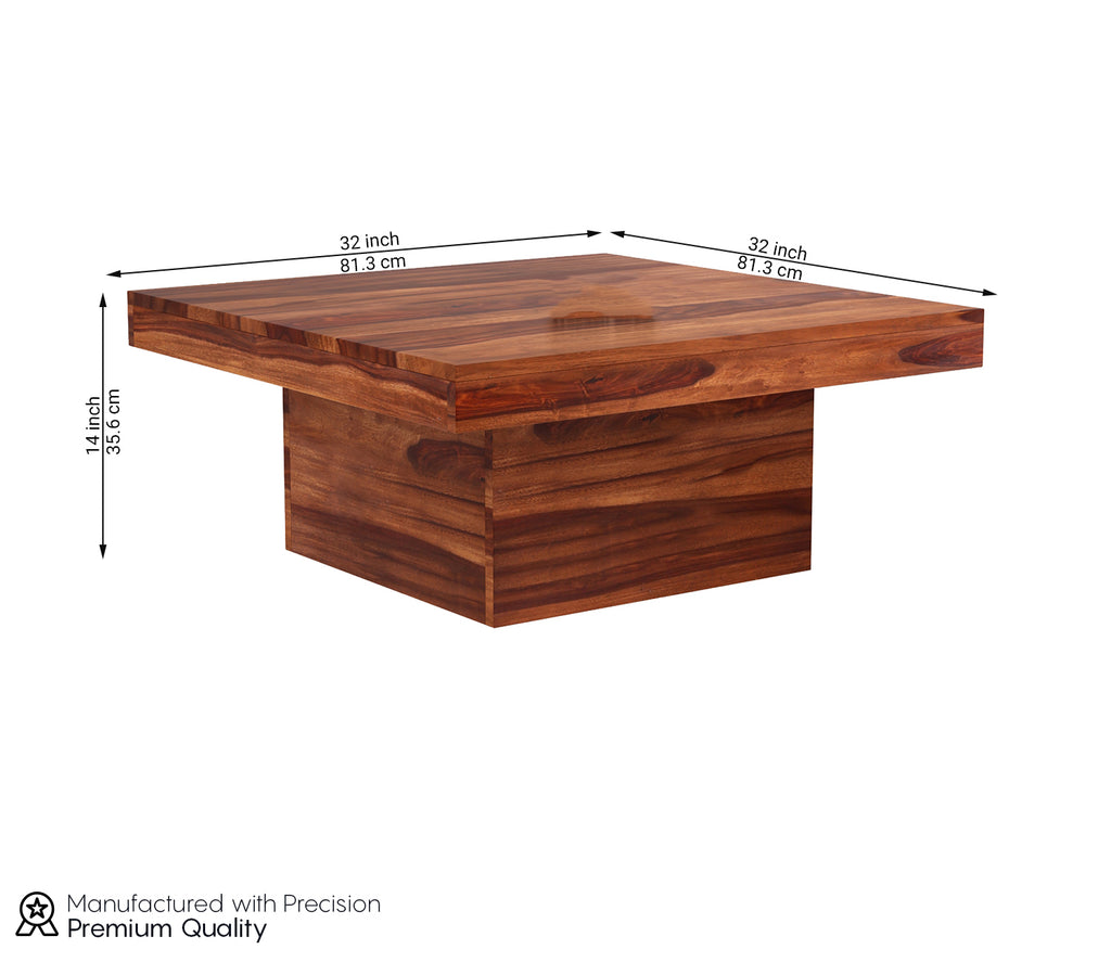 Athena Sheesham Wood Coffee Table