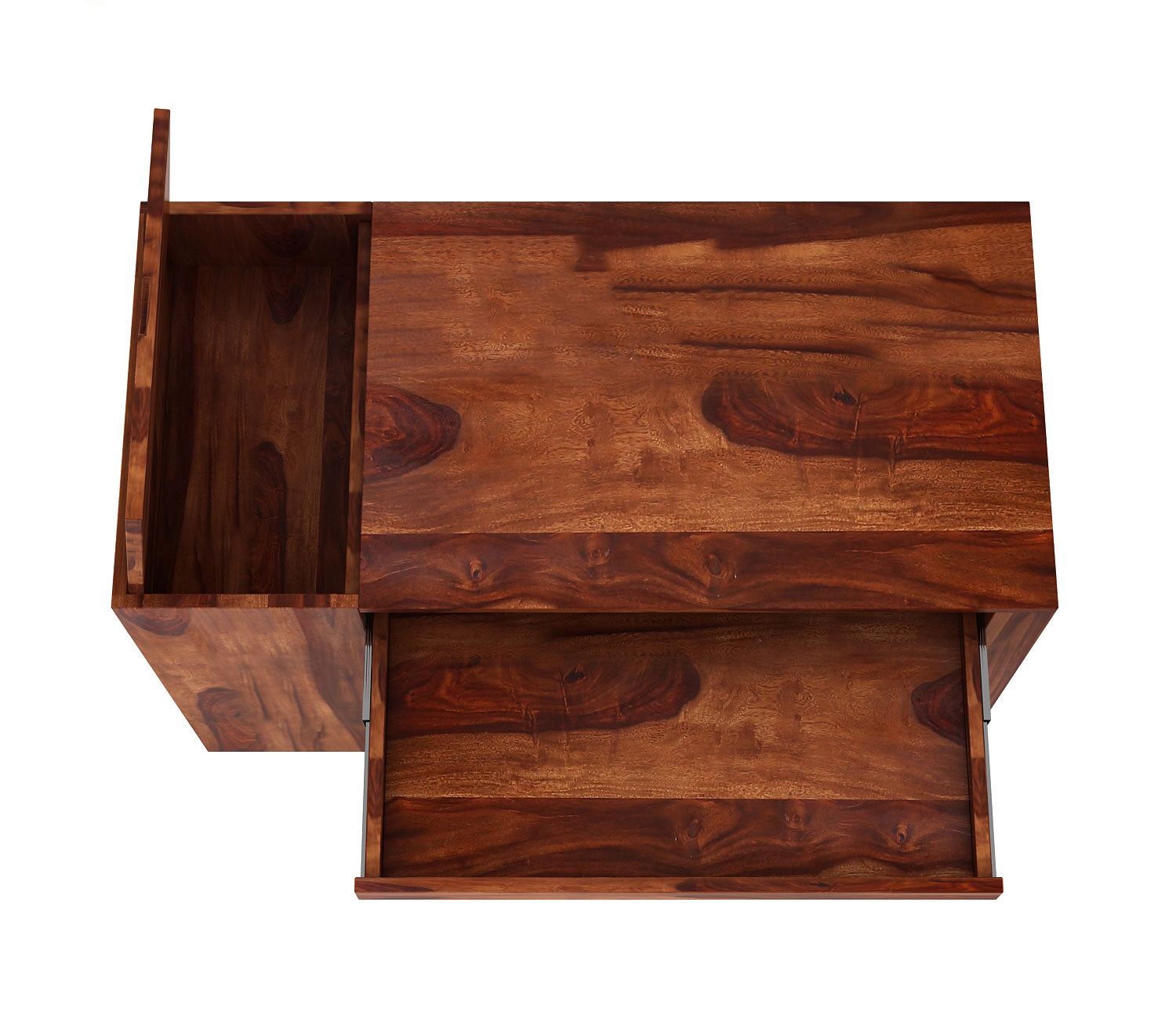 Victoria Study Table with Keyboard Tray and Side Storage