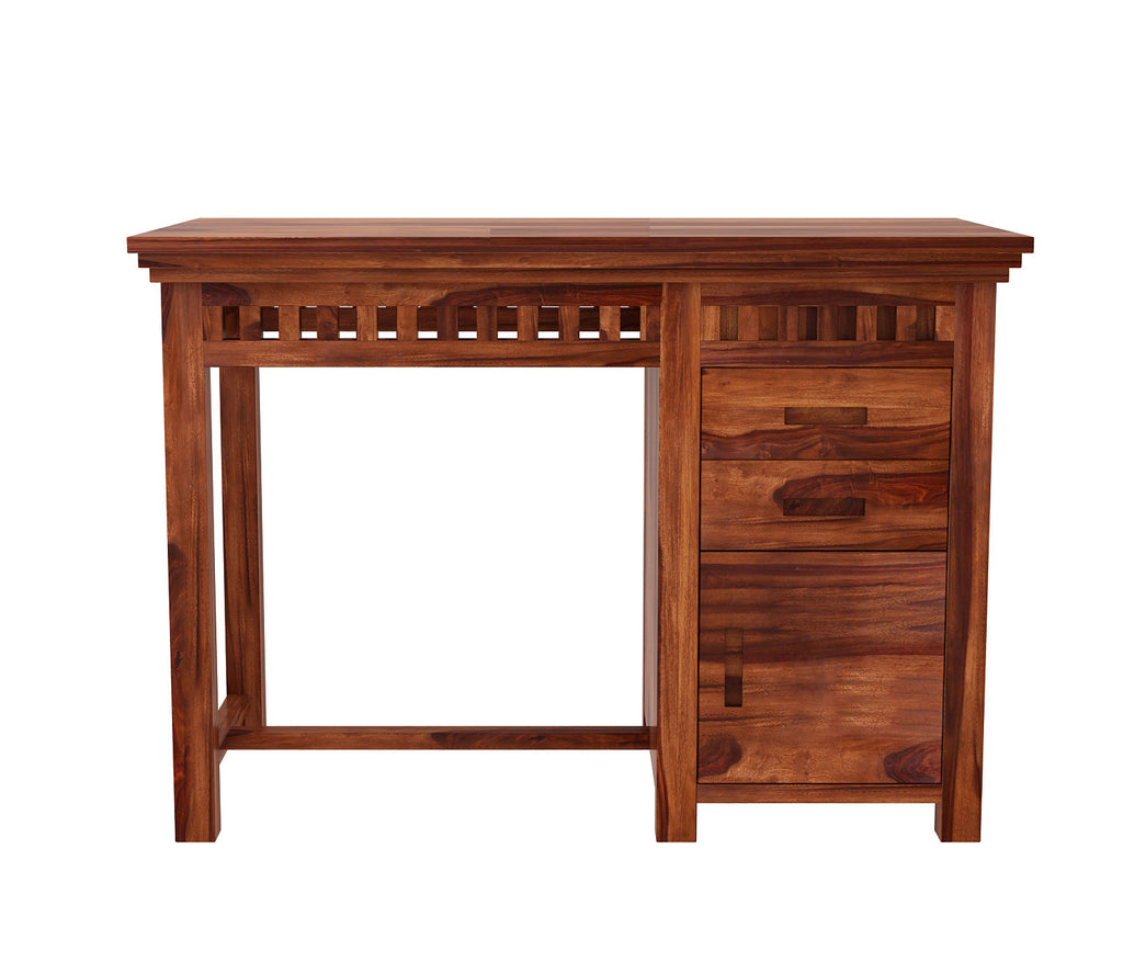 Willow Study Table with Pull Out Drawers and Cabinet