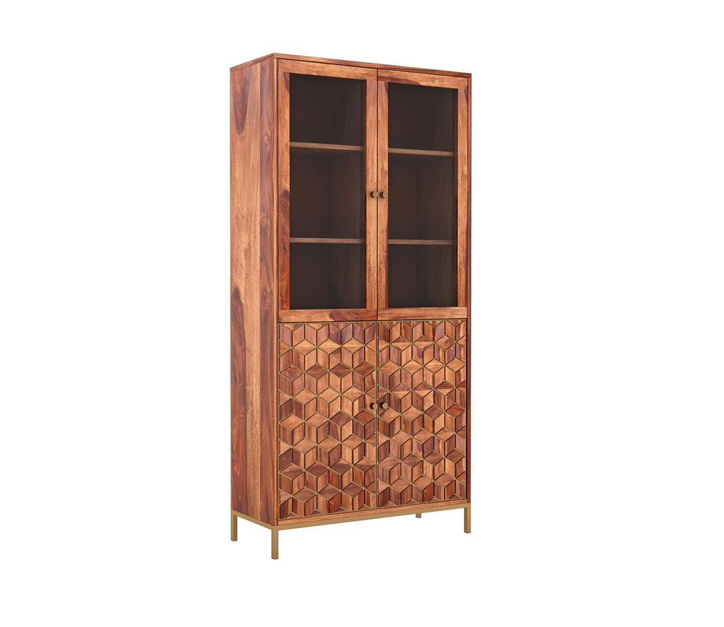 Miller Sheesham Wood Bookshelf