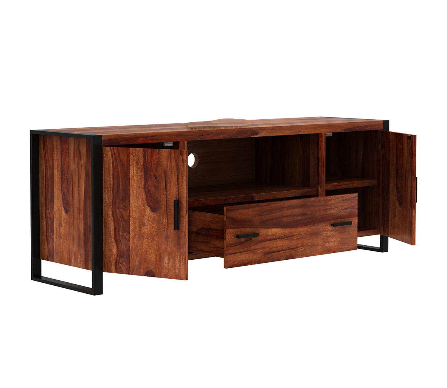 Marcos Loft Tv Unit With Drawers