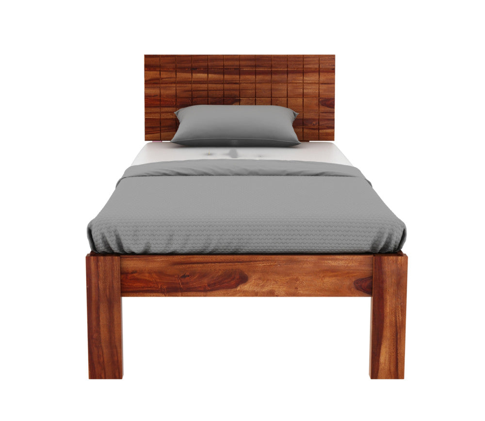 Santino Sheesham Wood Without Storage Bed