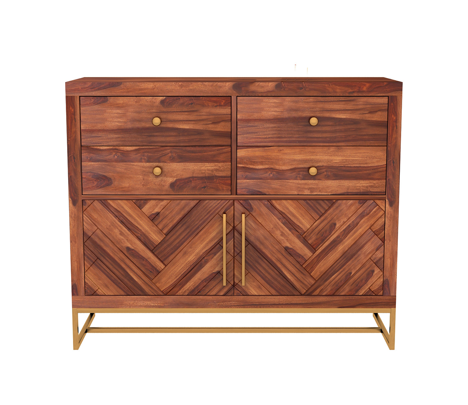 Colson 4-Drawer Wooden Chest Of Drawers