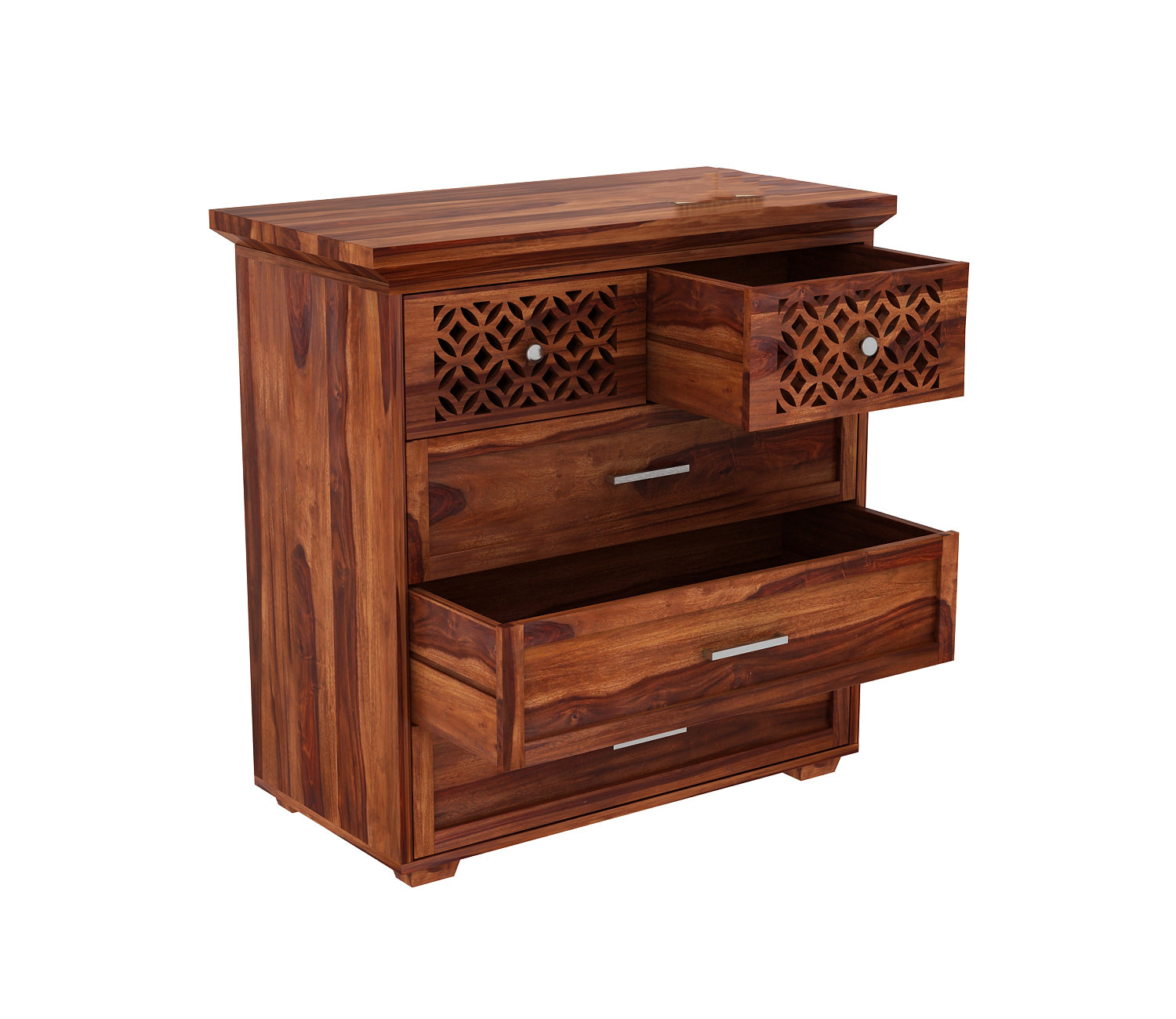 Fernando 5-Drawer Wooden Chest Of Drawers