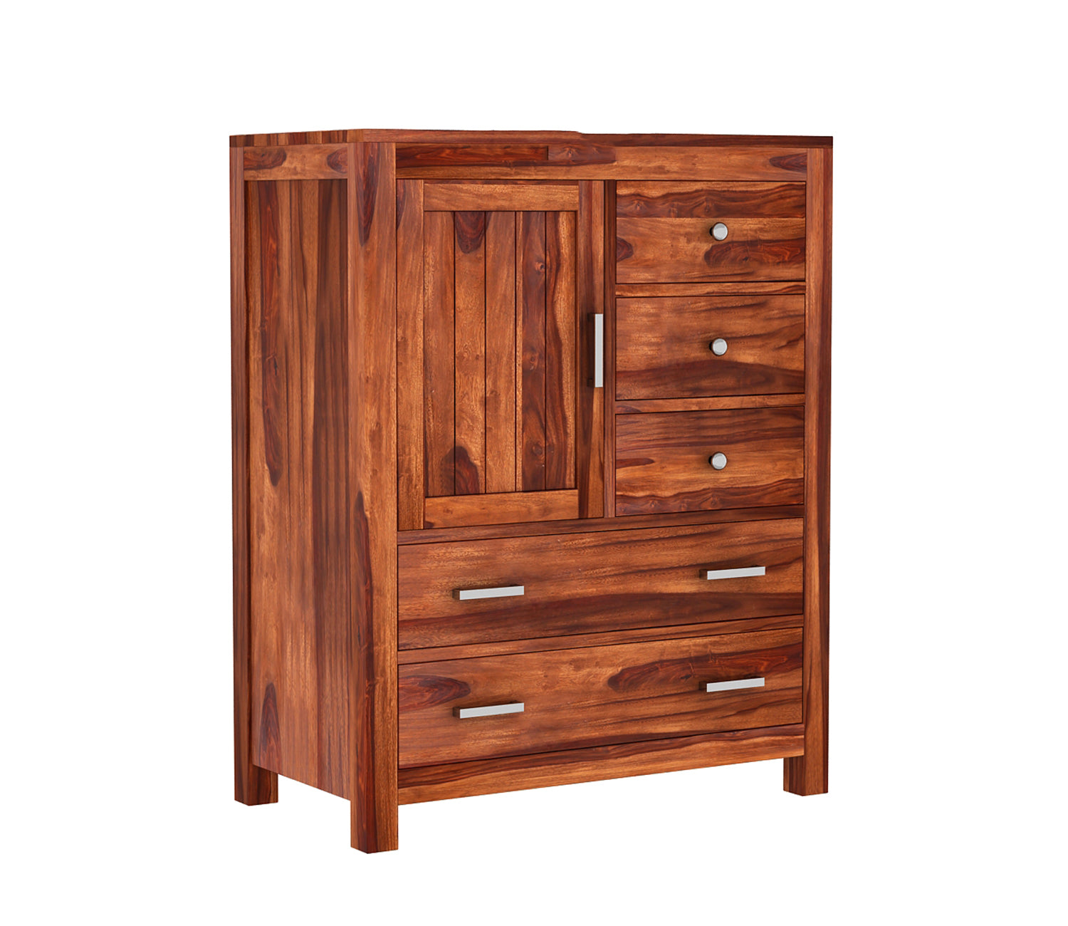Khalil 5-Drawer Wooden Chest Of Drawers