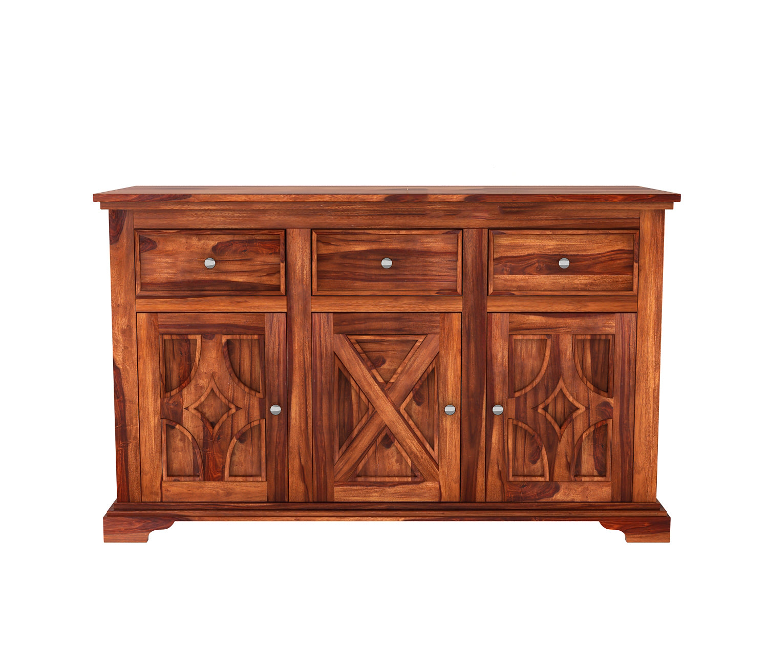 Karson 3-Drawer Wooden Chest Of Drawers