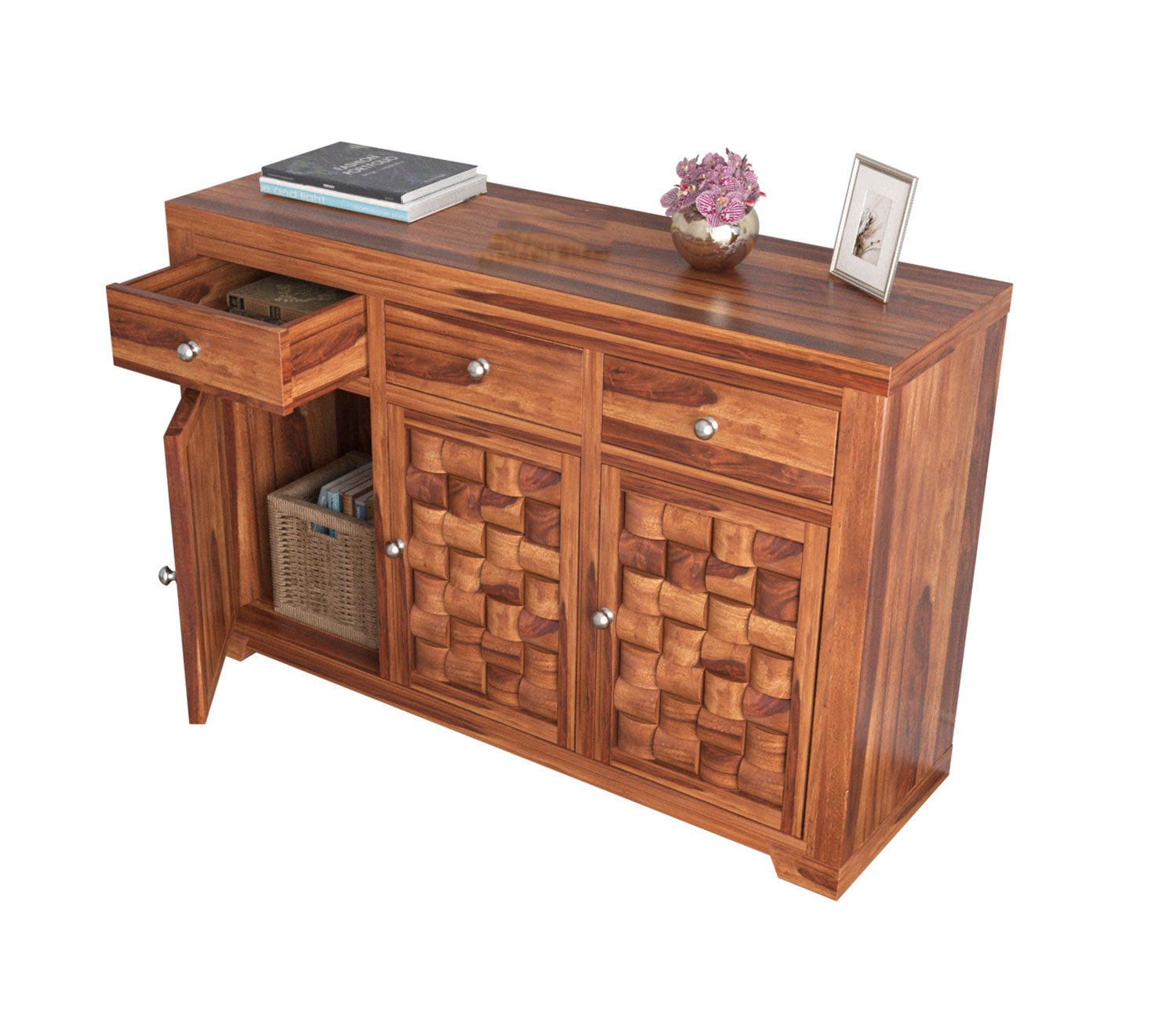 Anderson 3-Drawer Wooden Chest Of Drawers