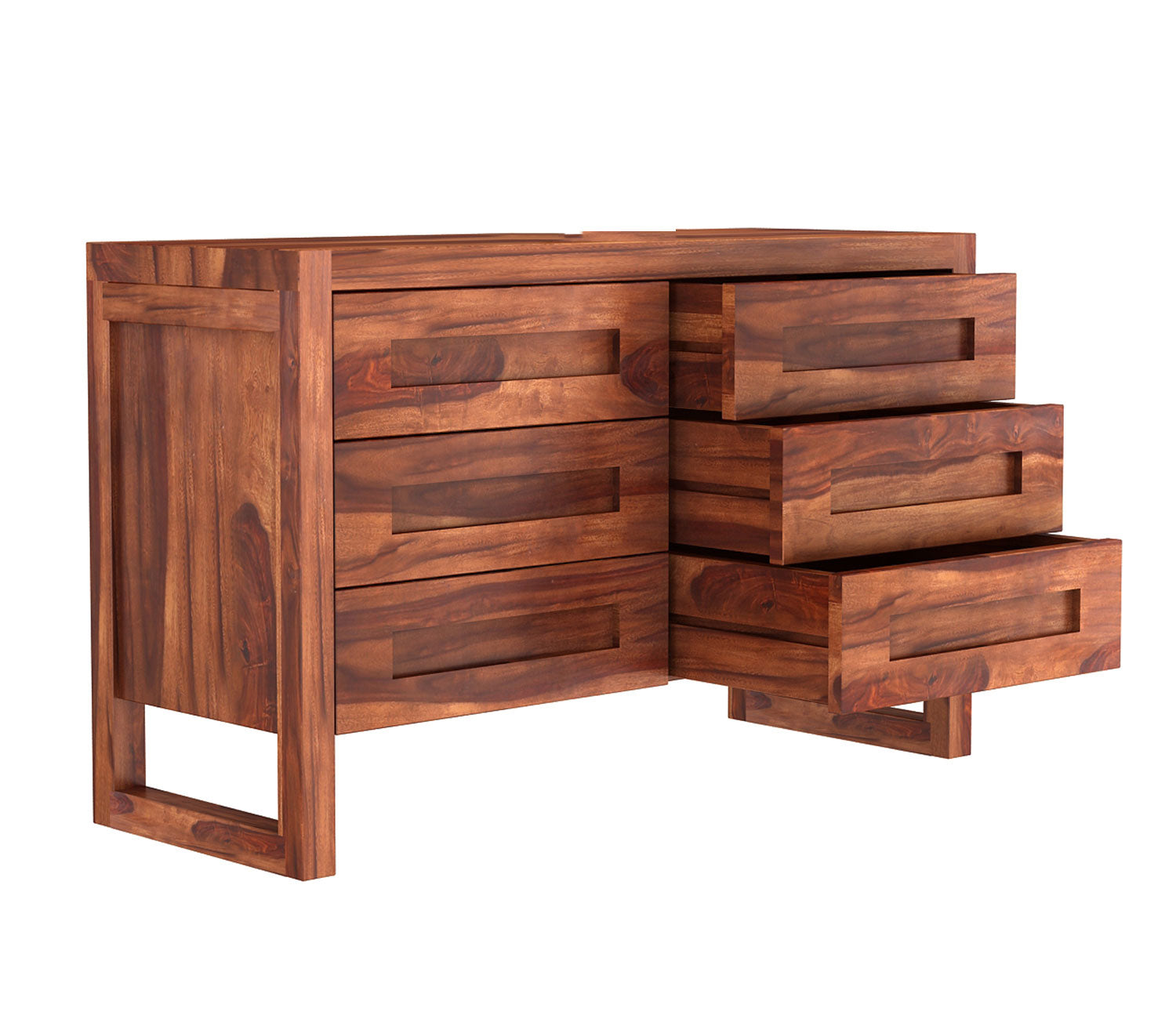 Dakota 6-Drawer Chest Of Drawers Wooden