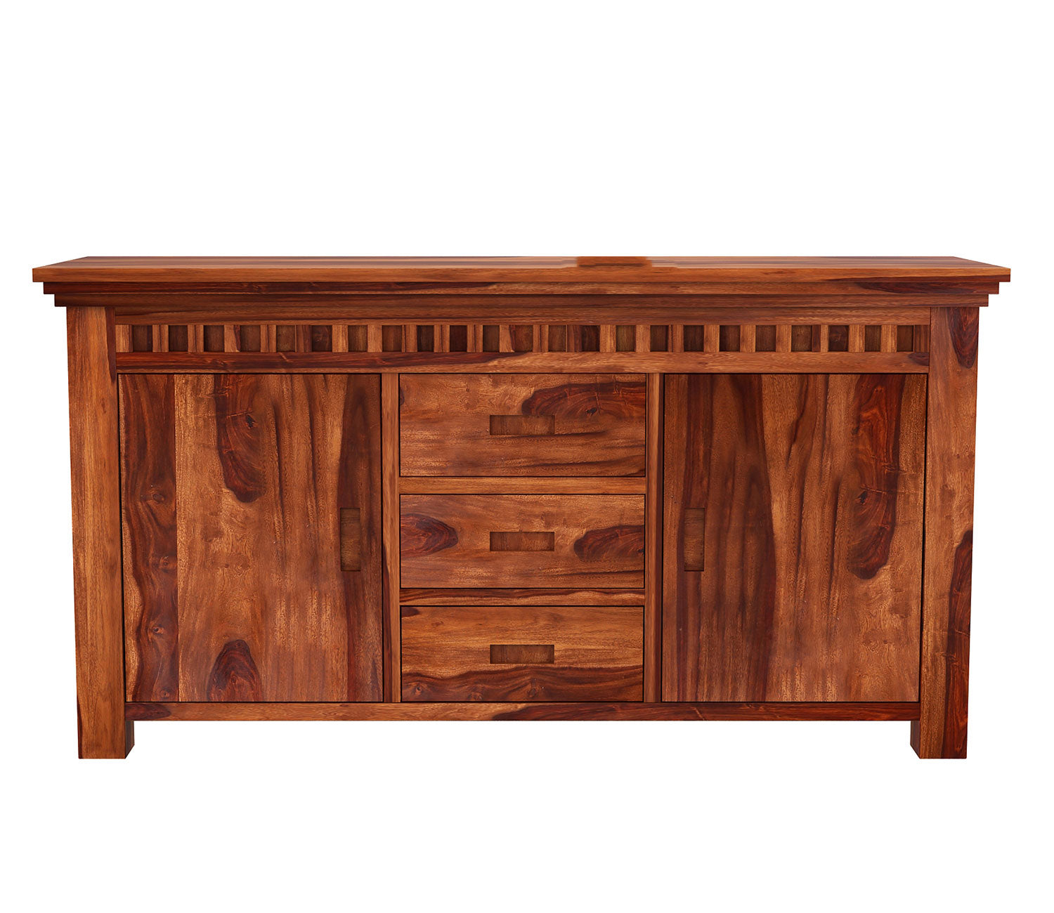 Omar Sheesham Wood Sideboard and Cabinet