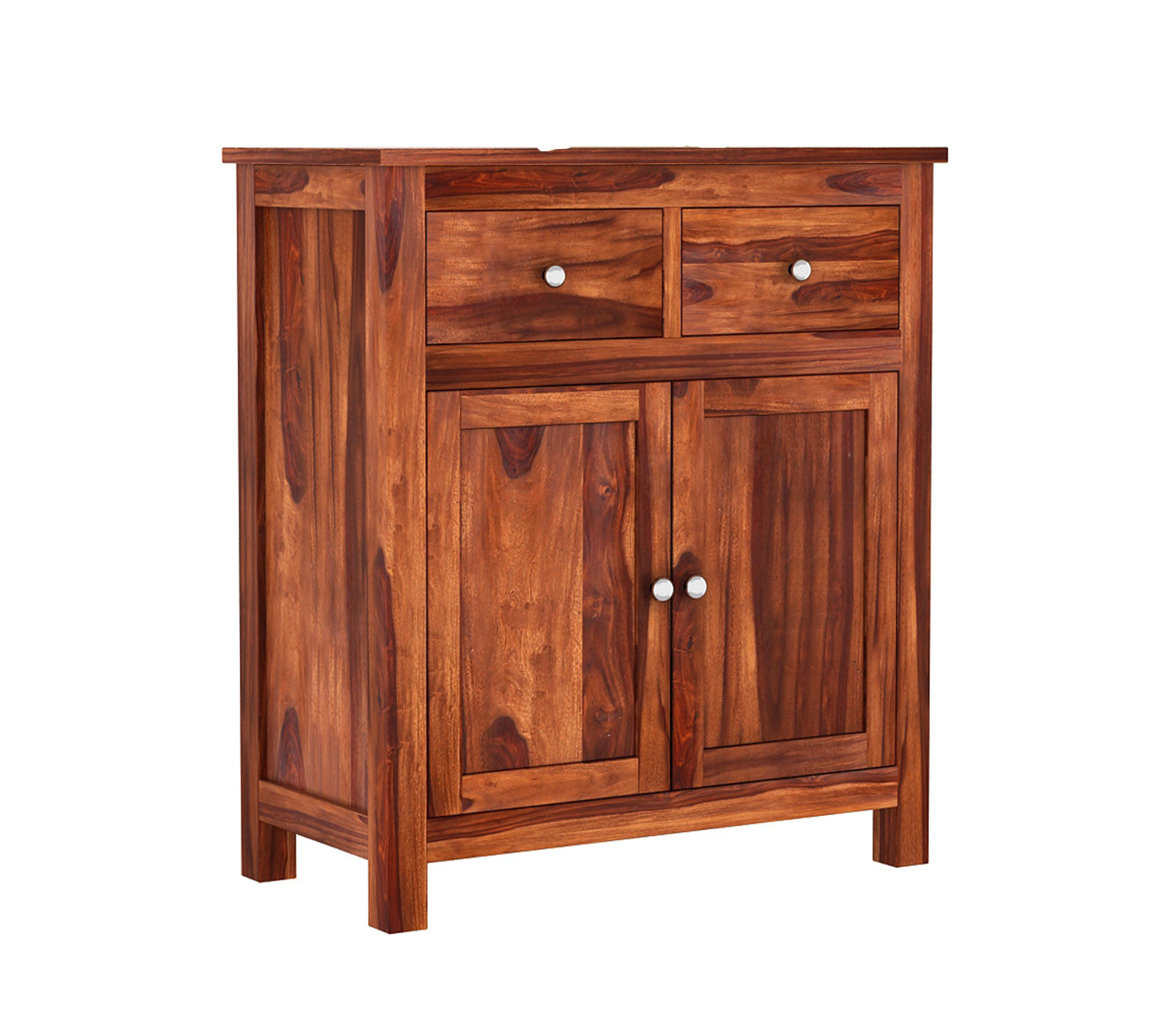 Tristan Sheesham wood Cabinet With Drawers