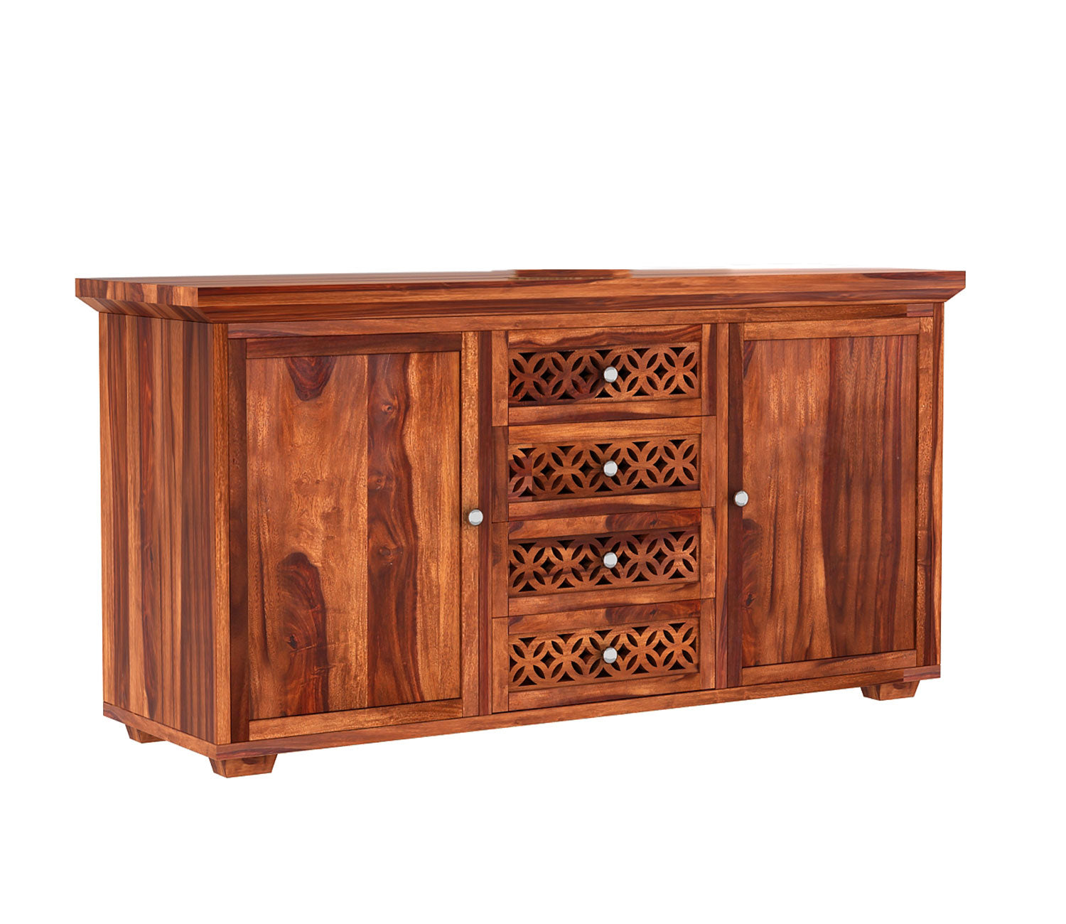 Kenneth Sheesham Wood Storage Cabinets and Sideboard
