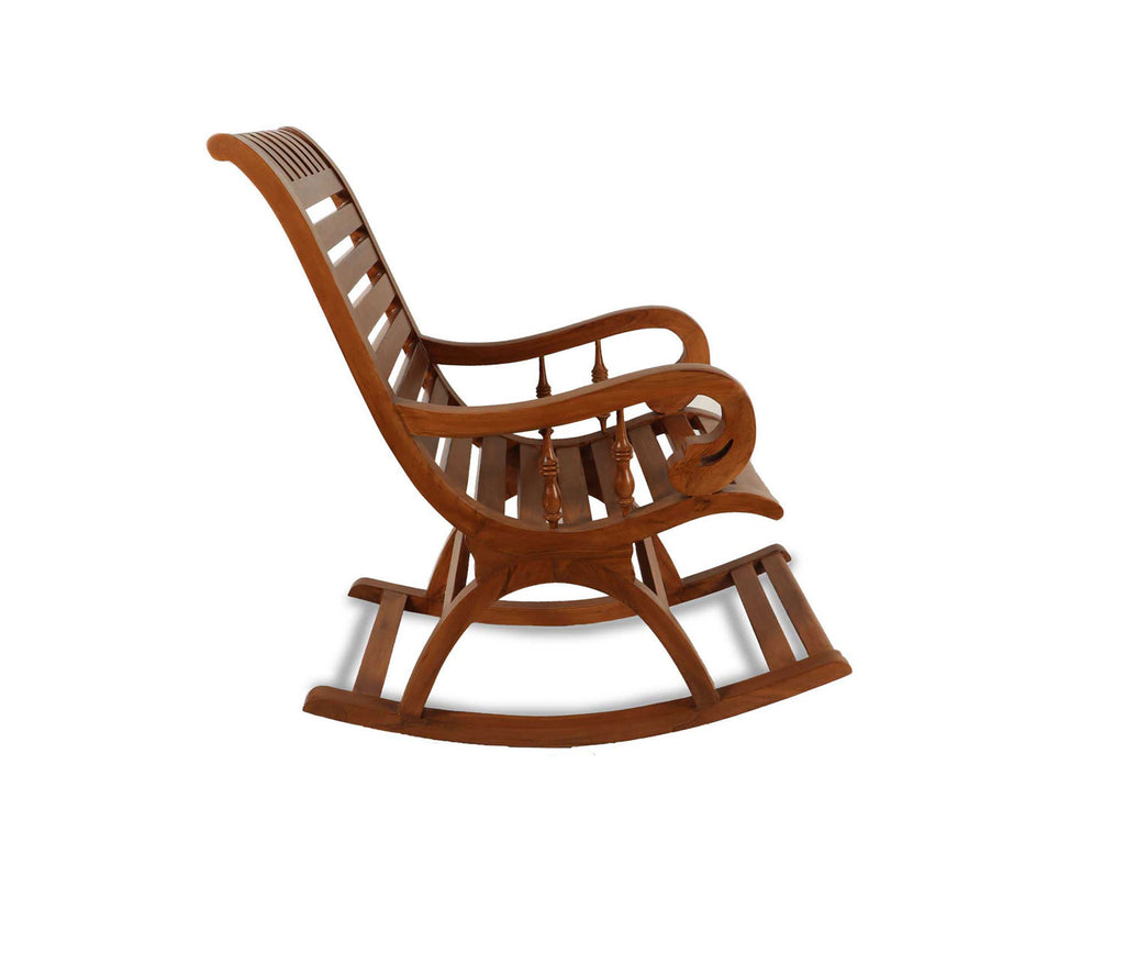 Malachi Premium Solid Wood Rocking Chair