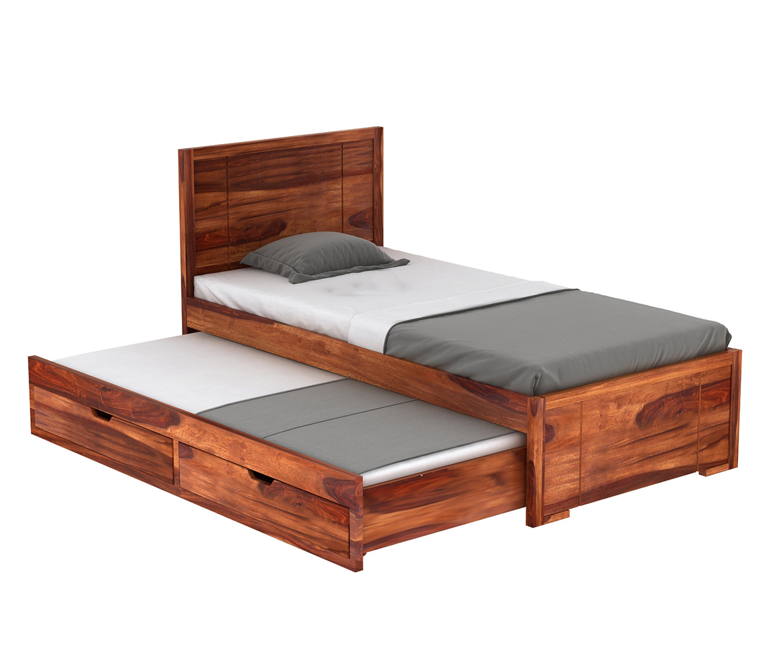 Cameron Kids Trundle Bed With Storage
