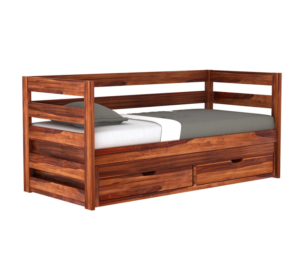 Isaiah Kids Trundle Bed With Storage