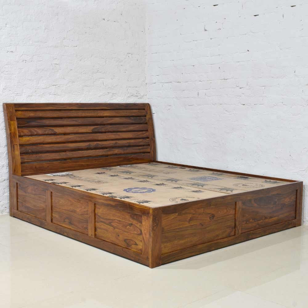 Lucas Wood Denzel Bed with Storage