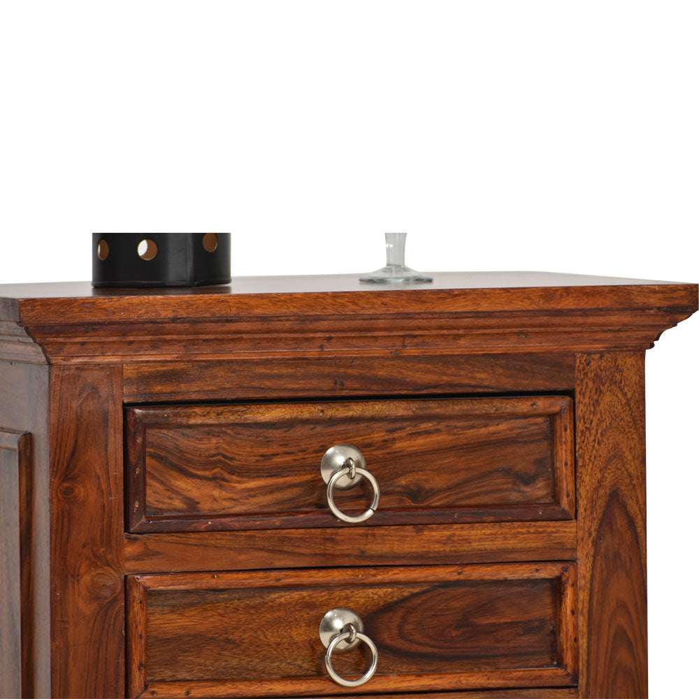 Chandler Sheesham Wood Bedside Table