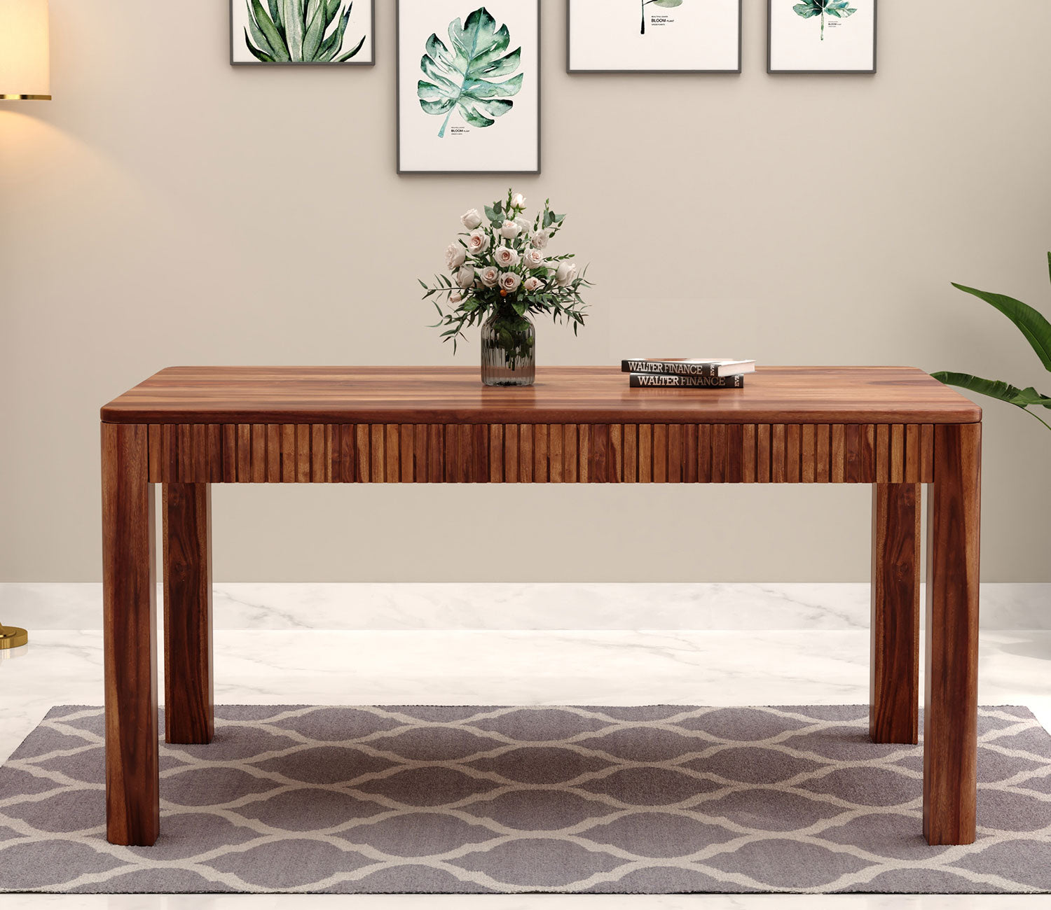 Wildcat 6 Seater Sheesham wood Dining Table