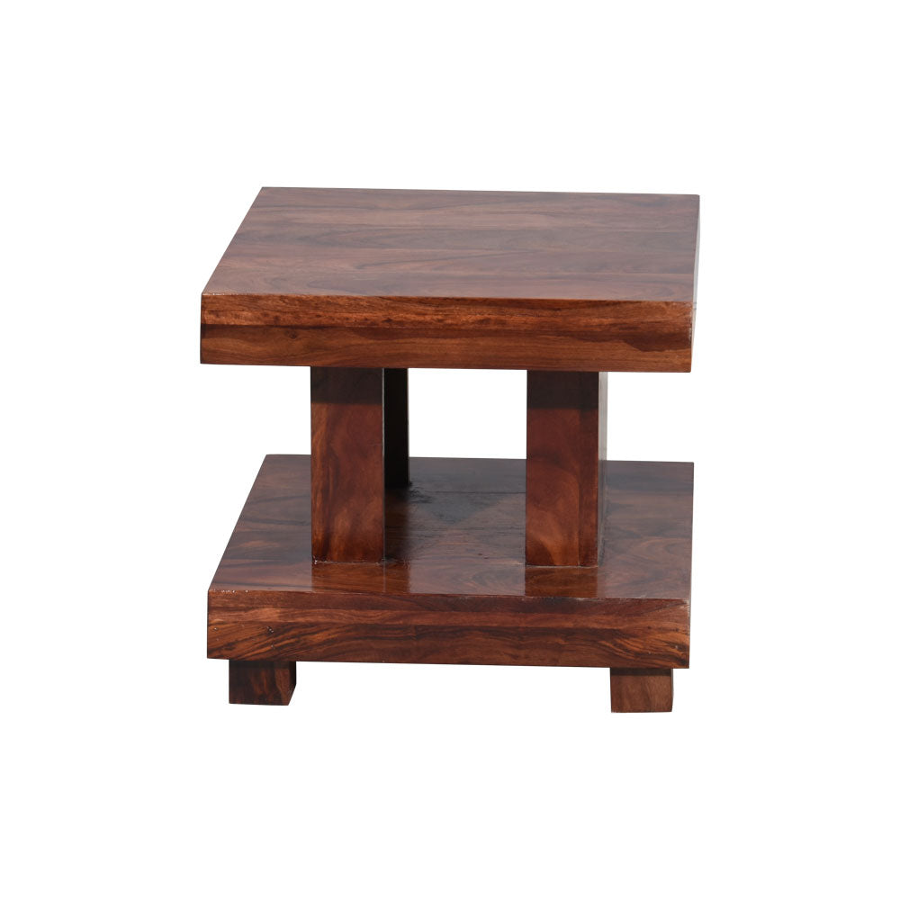 Jaycee Solid Sheesham Wooden Peg Table