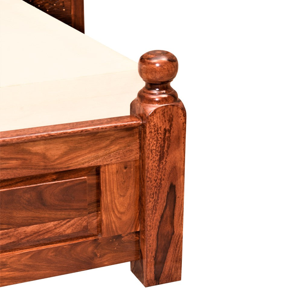 Natasha Wooden Home Downey Bed Without Storage