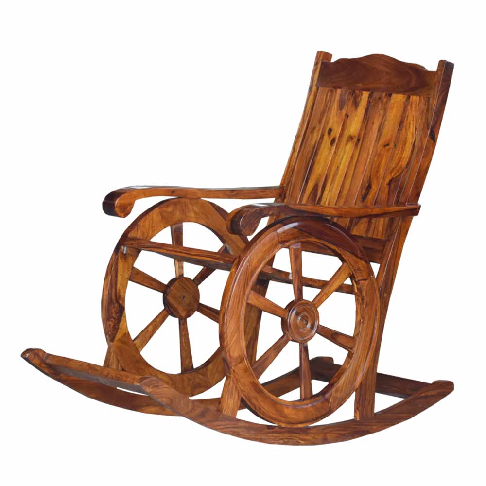 Adelynn Wooden Harold Roking Chair
