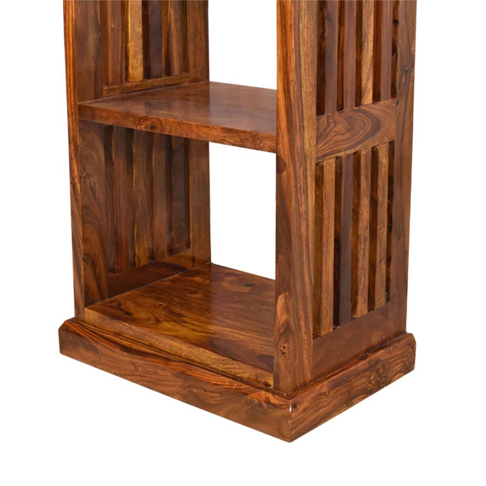 Khloe Wooden Hamlin  Wooden Bookshelf