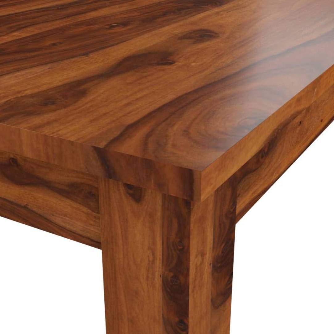 Rebel Sheesham 4 Seater Dining Table With Natural Finish