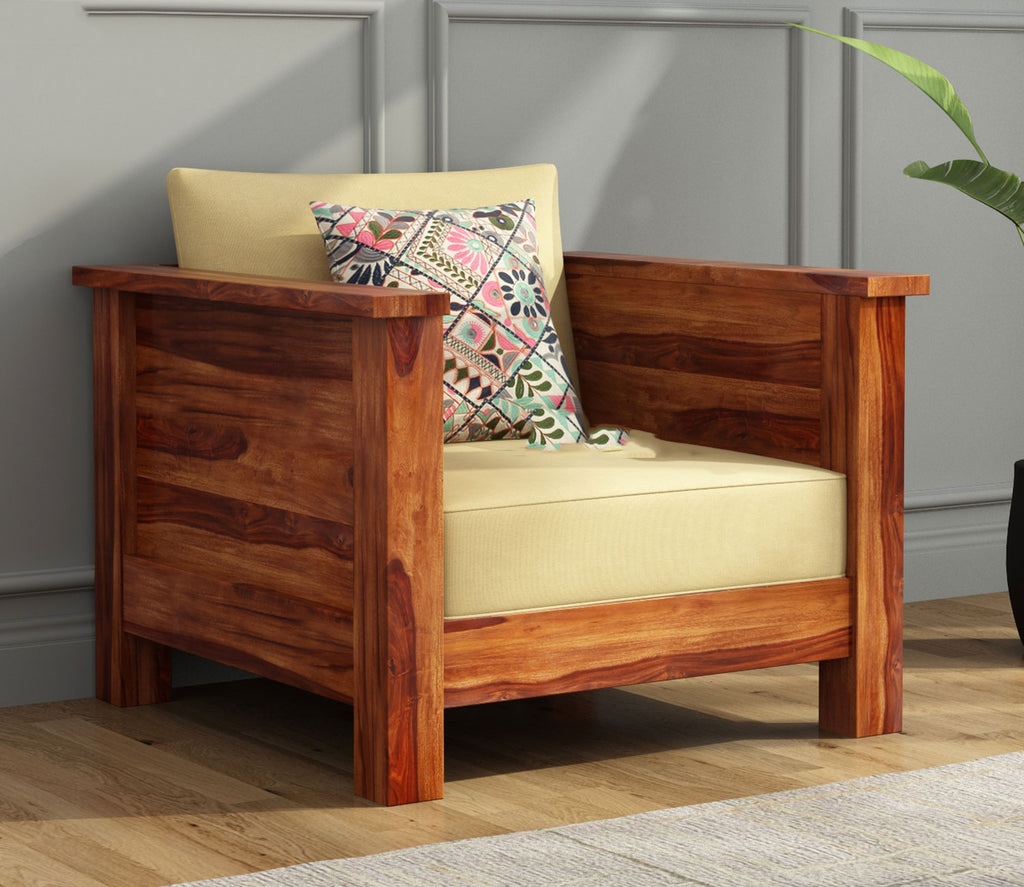 Miley Wooden Sofa Set