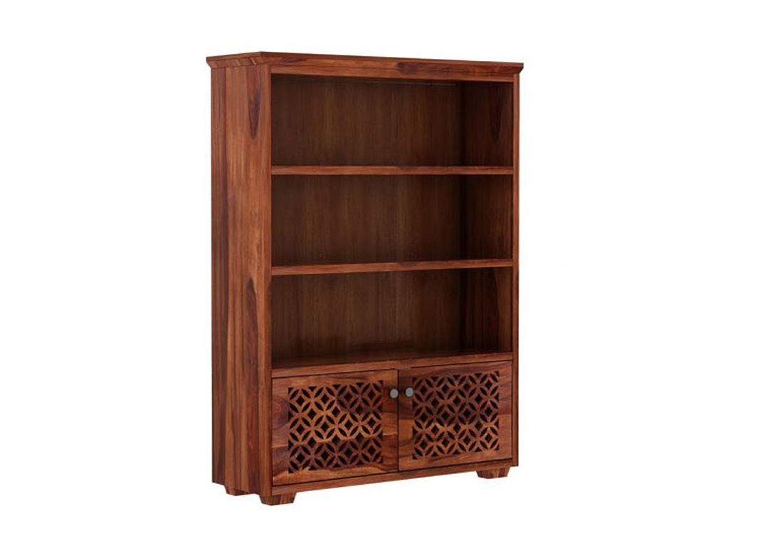 Olivia-Book Shelf Wooden | Bookshelf for Home Library | Book Shelves Open Bookcase Books Rack