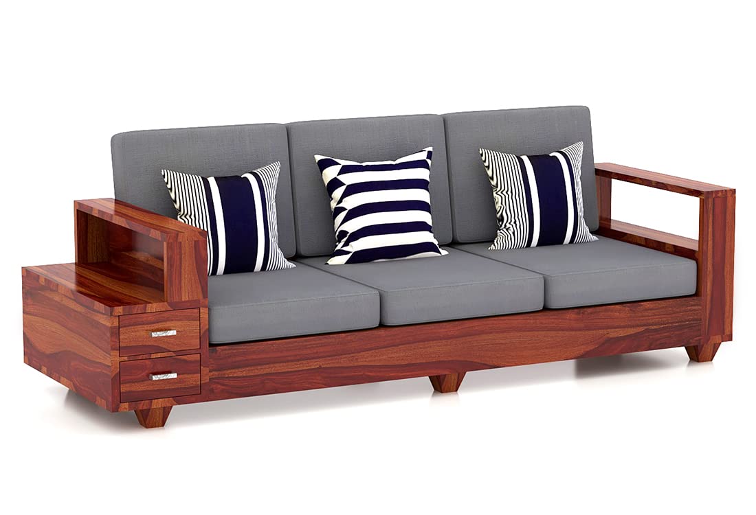 Duchess 5 Seater Sofa Set | Five Seater Sofa | Wooden Sofa Set for Living Room