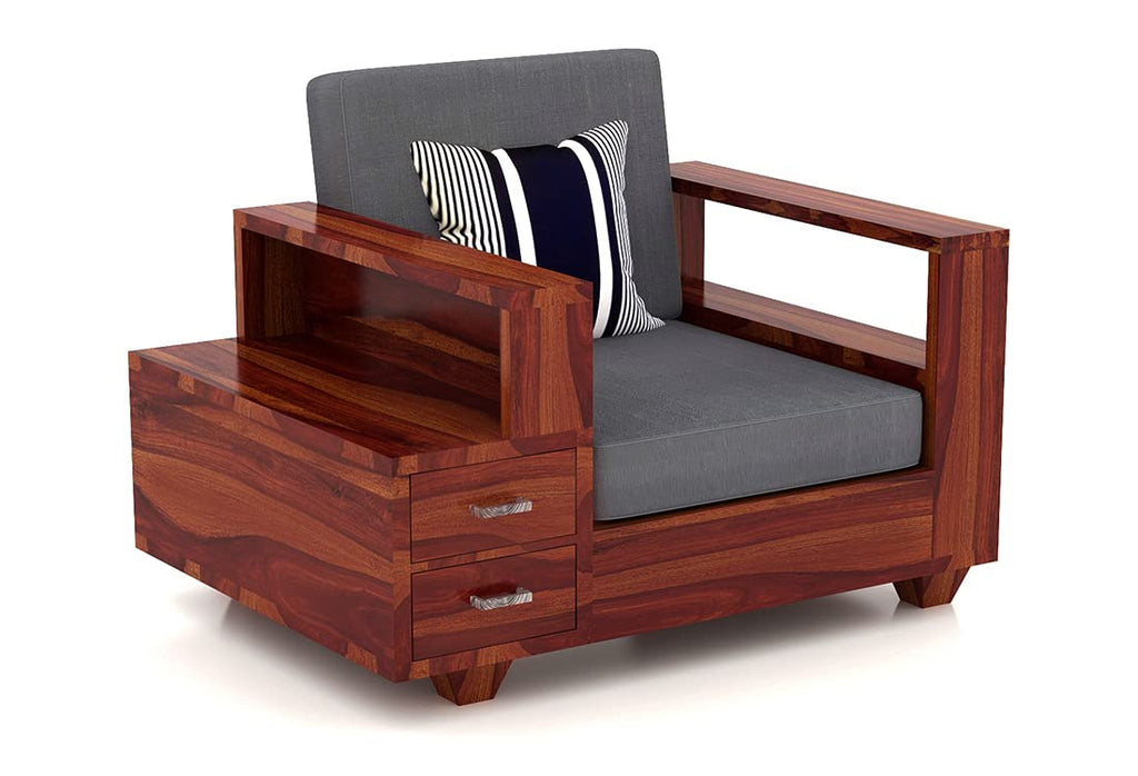 Duchess 5 Seater Sofa Set | Five Seater Sofa | Wooden Sofa Set for Living Room