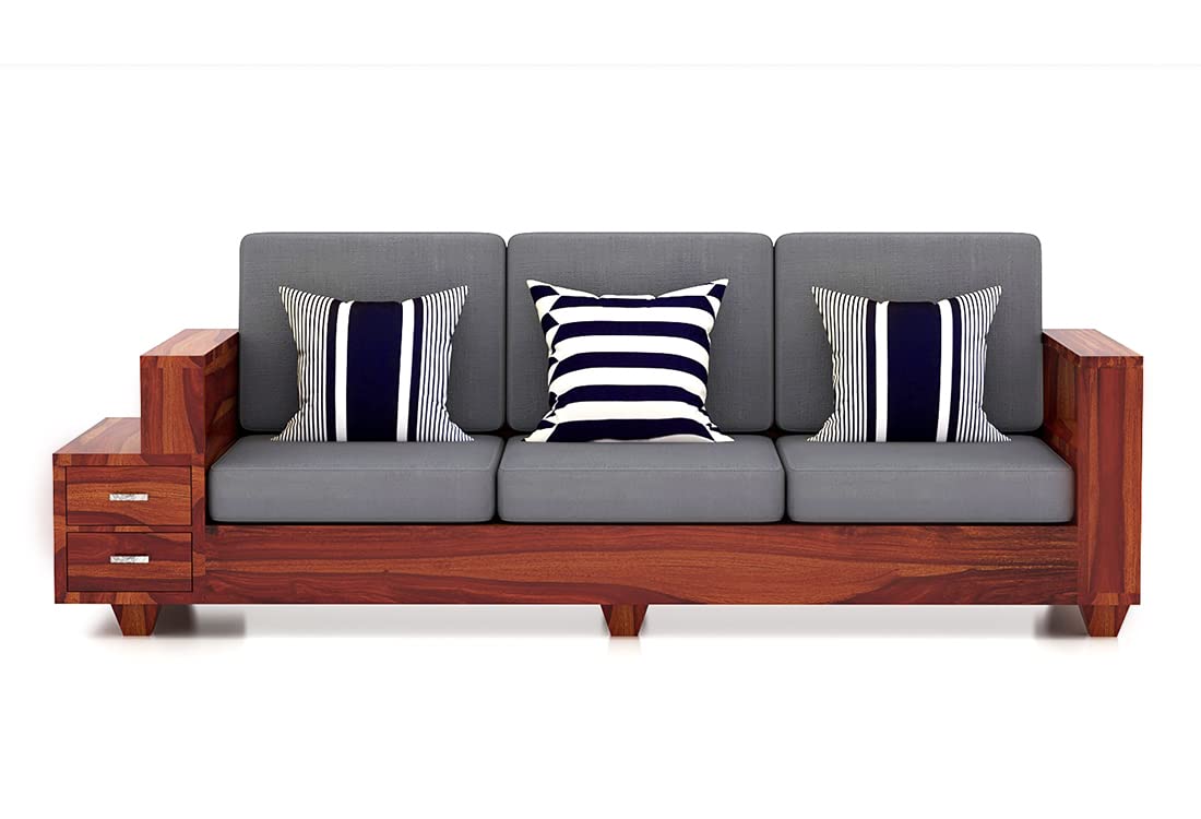 Duchess 5 Seater Sofa Set | Five Seater Sofa | Wooden Sofa Set for Living Room
