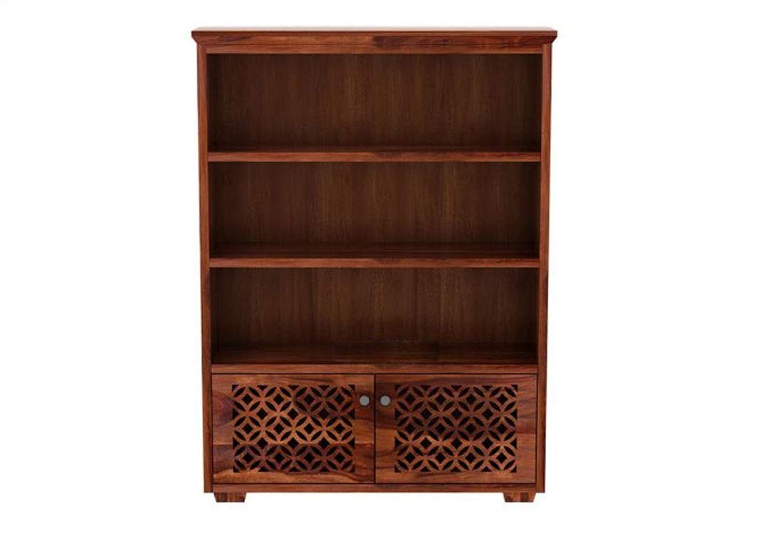 Olivia-Book Shelf Wooden | Bookshelf for Home Library | Book Shelves Open Bookcase Books Rack