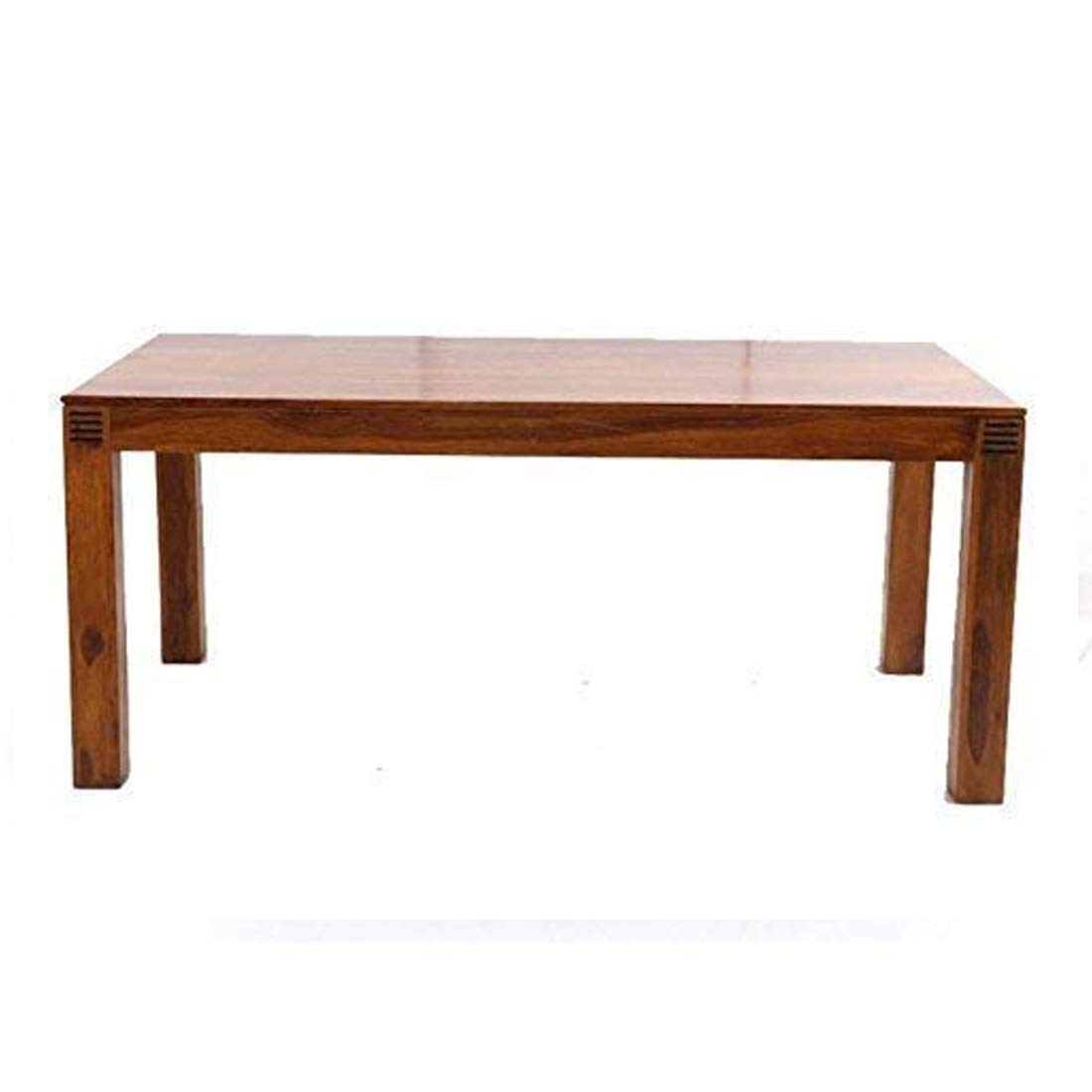 Solid Sheesham Wood 6 Seater Dining Set with Chair for Dining Room