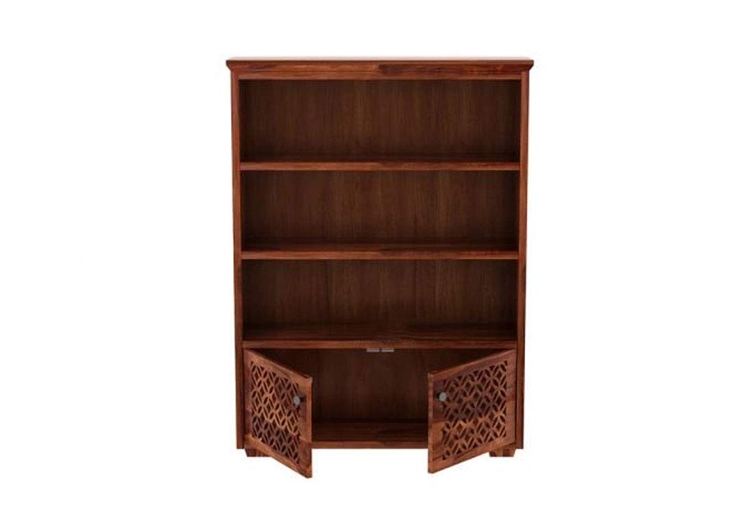 Olivia-Book Shelf Wooden | Bookshelf for Home Library | Book Shelves Open Bookcase Books Rack