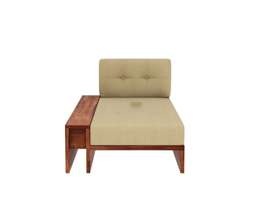 Lloyd L-Shaped Wooden Sofa with Side Storage Drawer