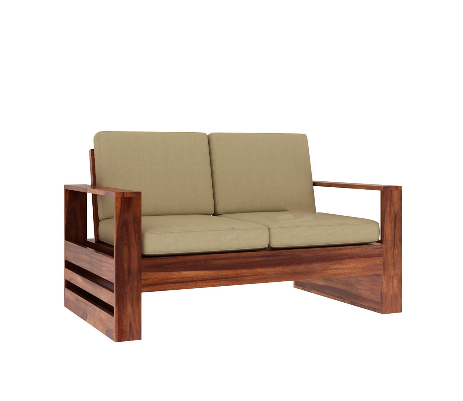 Leroy 5 Seater Wooden Sofa Set with Side Storage
