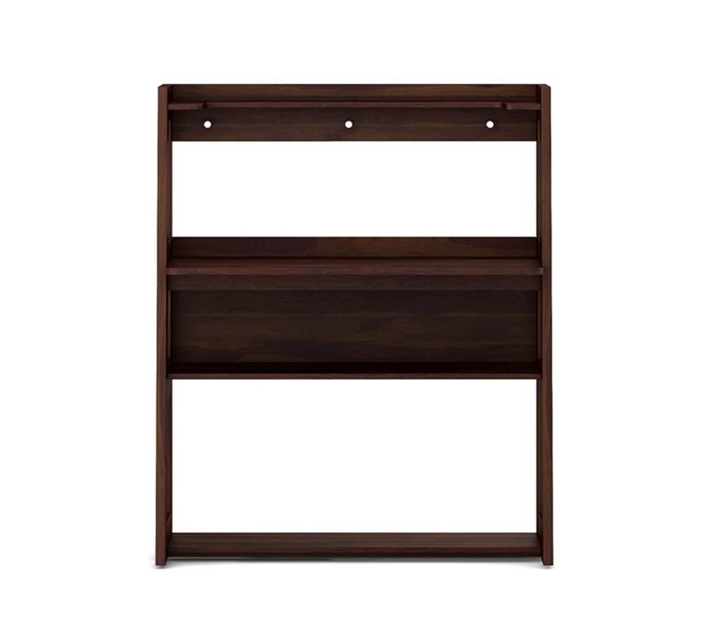 Stella Brown Winner Rigato Study Table in Walnut Finish