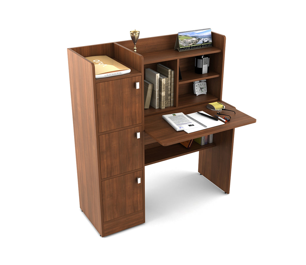 Eleanor Winner Rigato Study Table in Walnut Finish