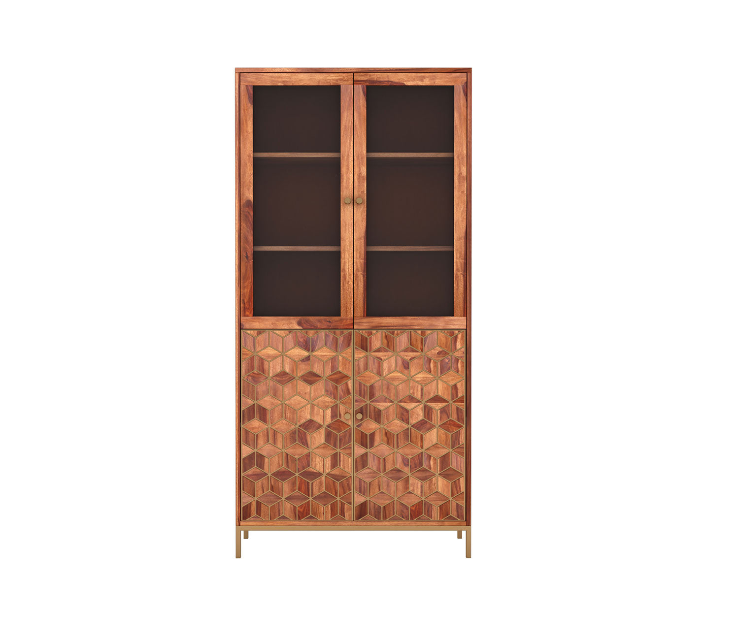 Miller Sheesham Wood Bookshelf