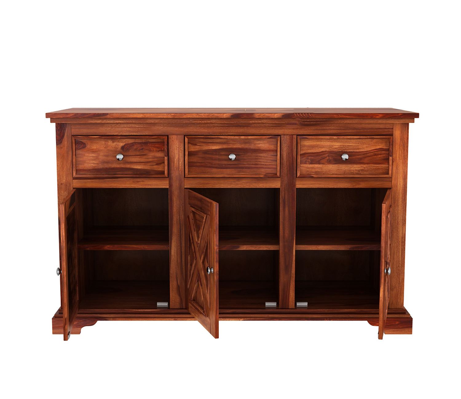 Karson 3-Drawer Wooden Chest Of Drawers