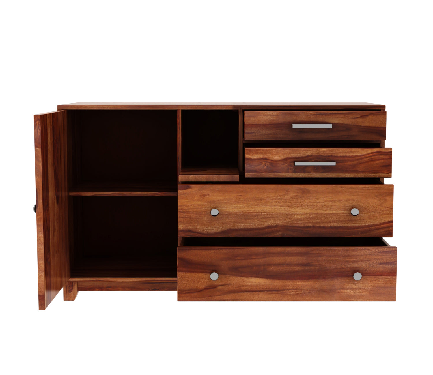 Ezequiel 4-Drawer Wooden Chest Of Drawers
