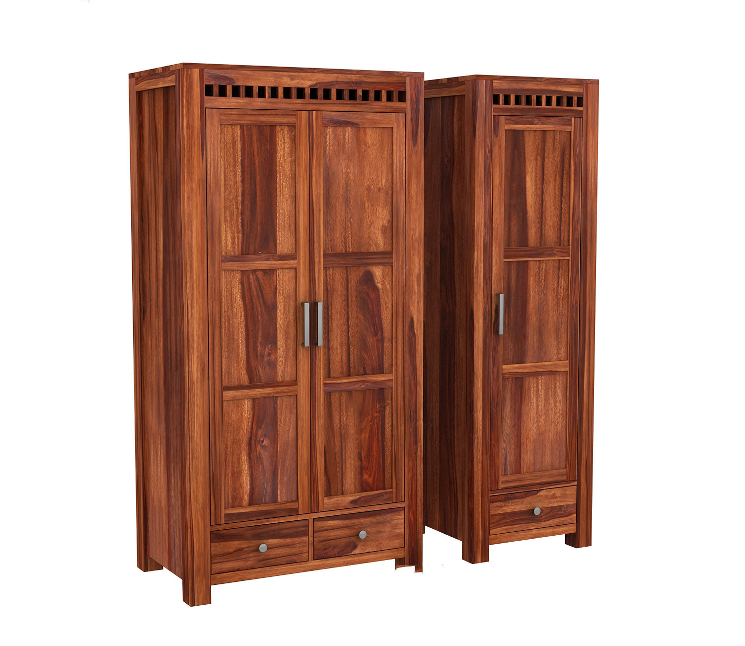 Warren 3 Door Multi-Utility Wardrobe