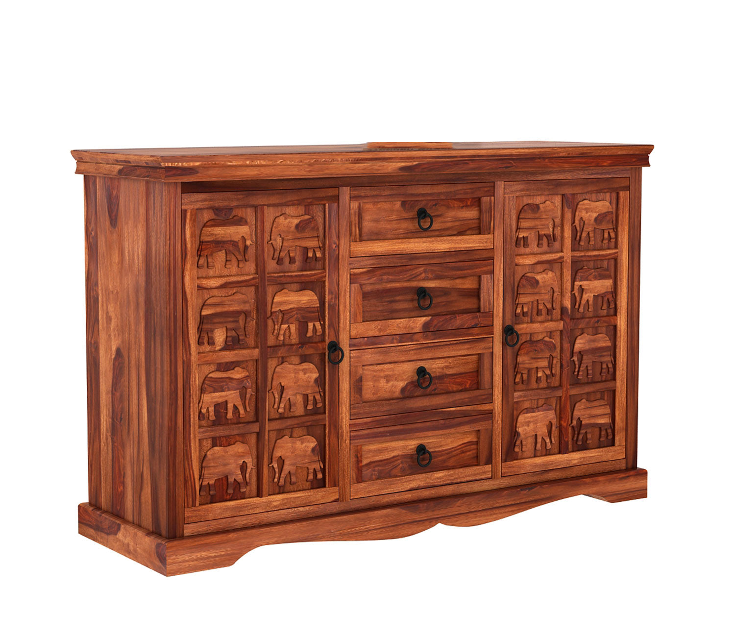 Emerson Sheesham Wooden Cabinet and Sideboard