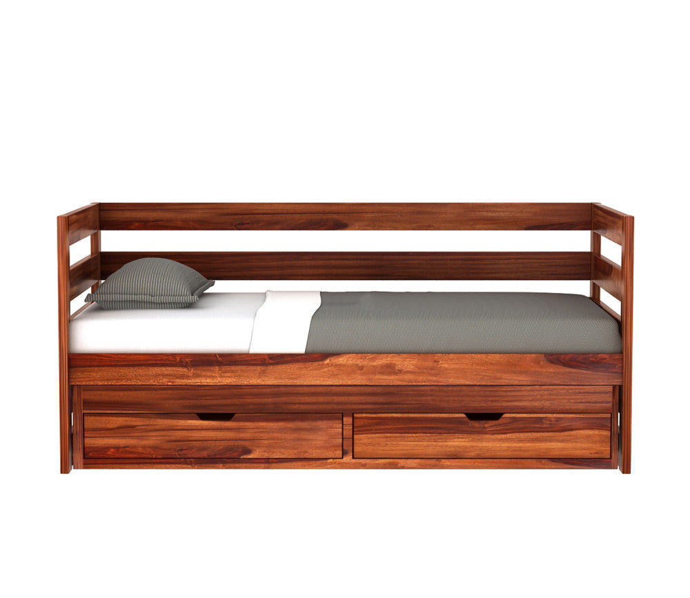 Isaiah Kids Trundle Bed With Storage