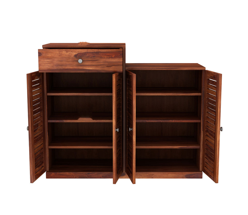 Atticus Sheesham Wood Shoe Rack