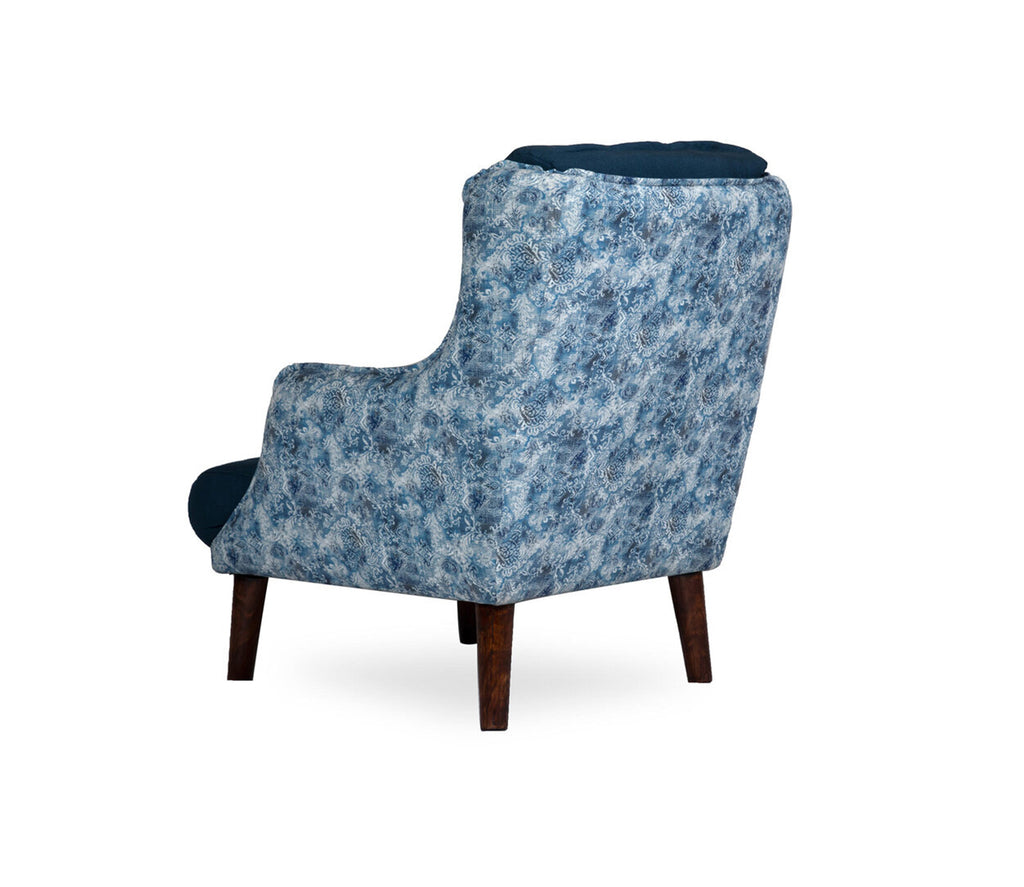 Barrett Wing Chair With Ottoman