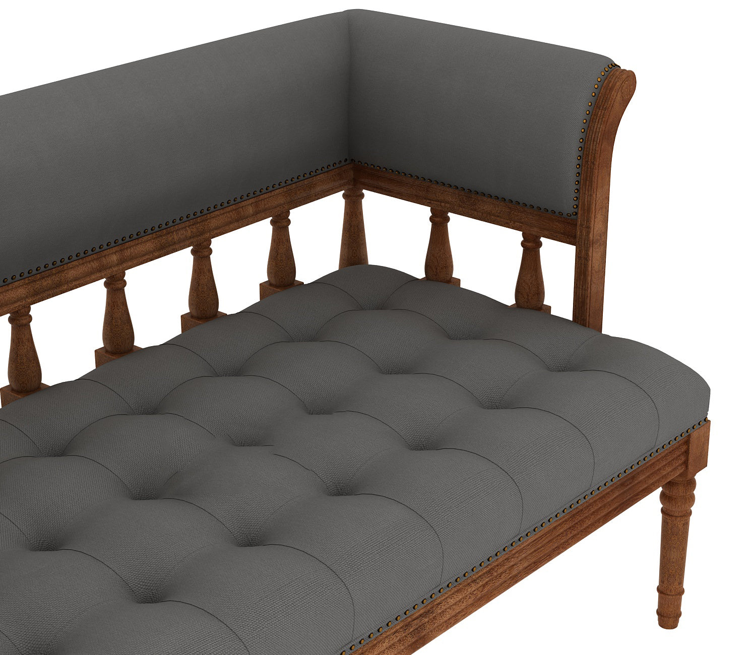 Beckham Bench With Back Rest