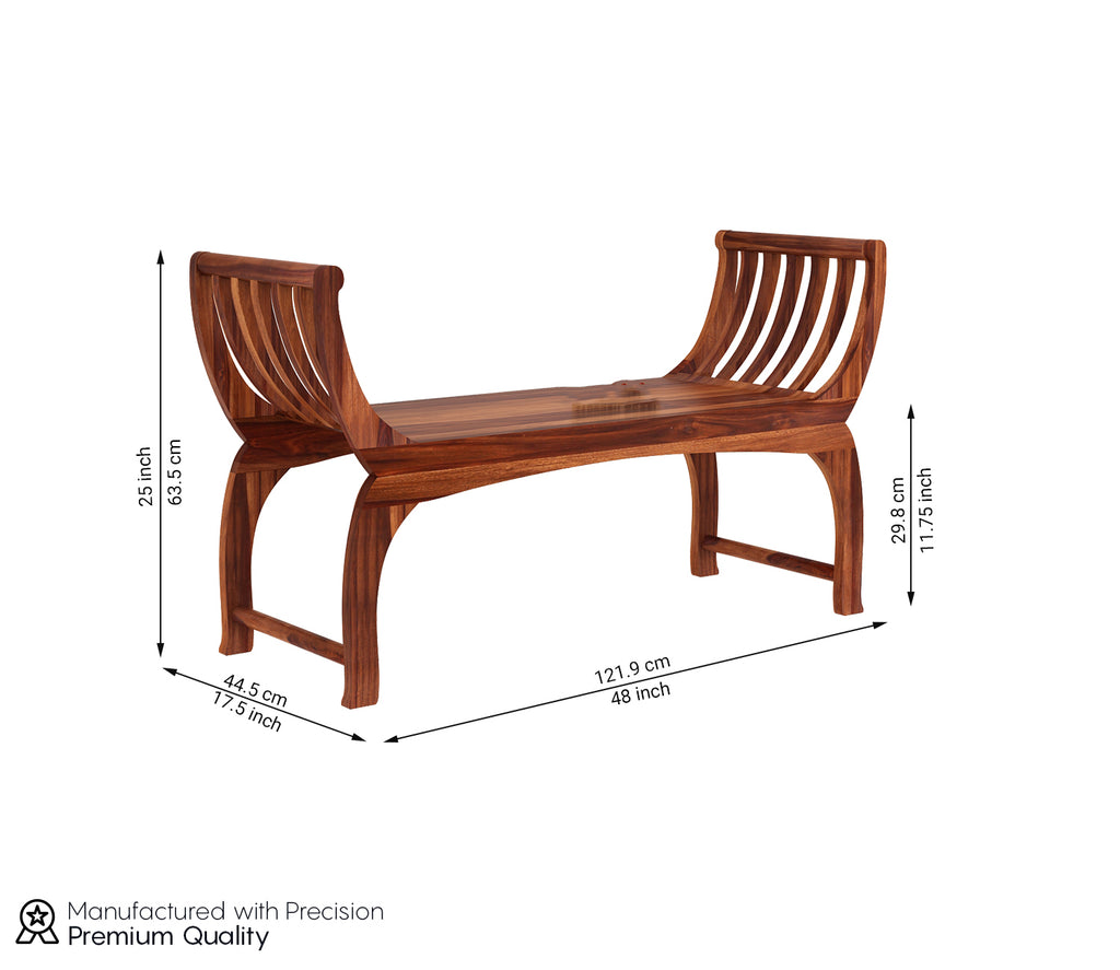 Messiah Bench without Upholstery